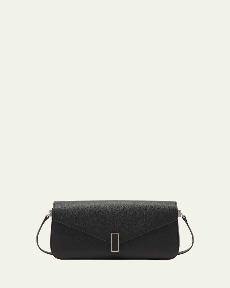 Iside Flap Leather Shoulder Bag